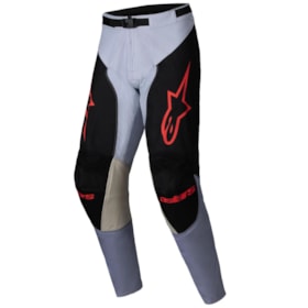 Calça Alpinestars Recer Ocuri 25 - Cinza Preto Laranja Flúor