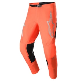 Calça Alpinestars Supertech Risen 23 - Laranja Hot Preto