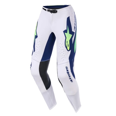 Calça Alpinestars Supertech Vista Azul Marinho Vermelho Azul