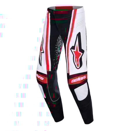 Calça Alpinestars Techstar Nomur Preto Branco Vermelho