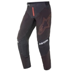 Calça Alpinestars Techstar Phantom 21 - Preto Laranja