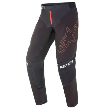 Calça Alpinestars Techstar Phantom 21 - Preto Laranja