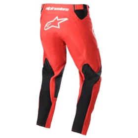 Calça Alpnestars Racer Hoen 23 - Vermelho Preto