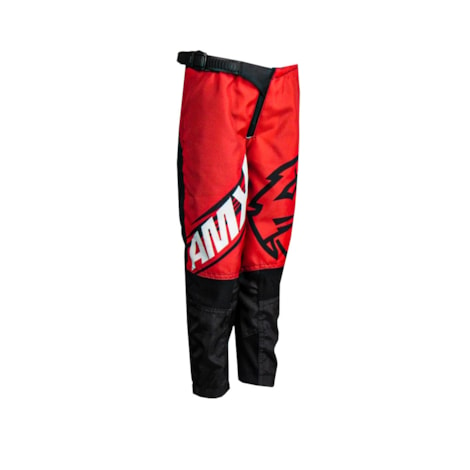 Calça AMX Infantil Classic Duo - Vermelho