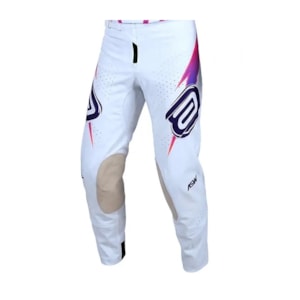 Calça ASW Concept Origins II Enzo Lopes Branco Rosa Roxo