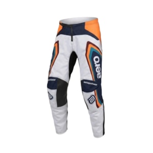 Calça ASW Image Cyber Branco Laranja Marinho
