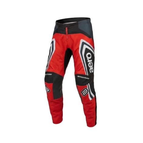 Calça ASW Image Cyber Vermelho Preto Cinza