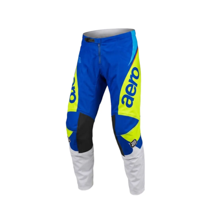 Calça ASW Image Embrace Infantil Azul Preto Amarelo Flúor