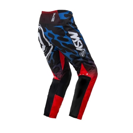 Segunda imagem do produto Calça ASW Image Meta Preto Vermelho Azul