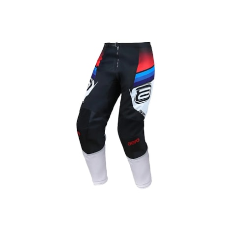 Calça ASW Image Sync Infantil Vermelho Preto Branco