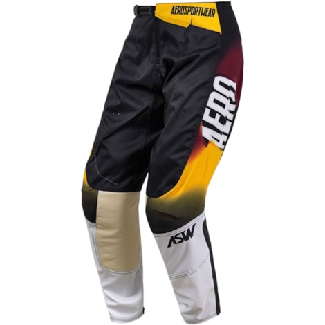 Calça ASW Podium Ghost - Preto Branco