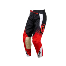 Calça ASW Podium Nitro Preto Vermelho