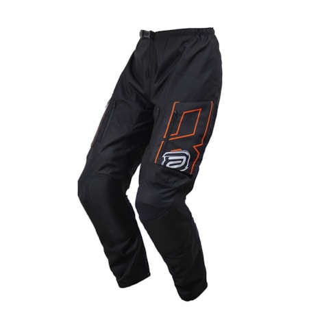 Calça ASW Ranger 24 - Preto Laranja Flúor