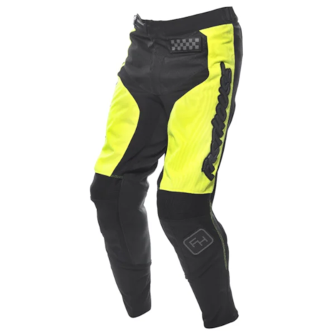 Calça Fasthouse Grindhouse Amarelo Flúor Preto