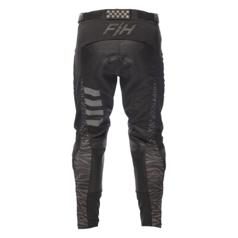 Segunda imagem do produto Calça Fasthouse Grindhouse Preto Zebra