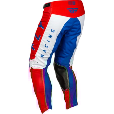 Segunda imagem do produto Calça Fly Kinetic Mesh Kore - Vermelho Branco Azul