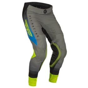 Calça Fly Lite 22 - Cinza Azul Amarelo Flúor