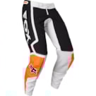 Calça Fox 360 Dvide - Preto Branco Laranja