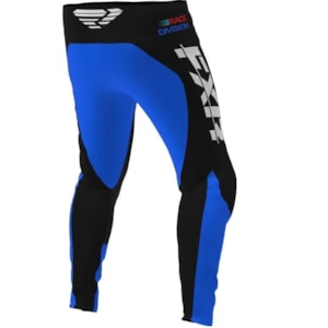 Segunda imagem do produto Calça FXR Clutch MX Preto Azul Vermellho