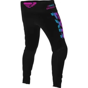 Segunda imagem do produto Calça FXR Clutch MX Preto Sky Rosa