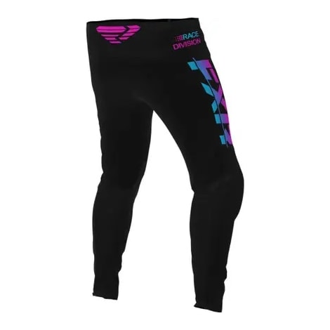 Segunda imagem do produto Calça FXR Clutch MX Preto Sky Rosa