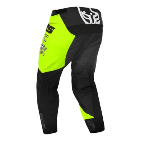 Segunda imagem do produto Calça IMS MX Infantil 2025 - Flúor