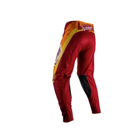 Segunda imagem do produto Calça Leatt 4.5 - Vermelho Laranja Preto