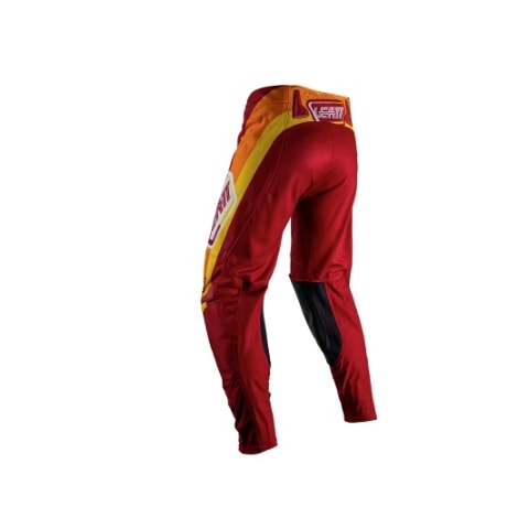 Segunda imagem do produto Calça Leatt 4.5 - Vermelho Laranja Preto