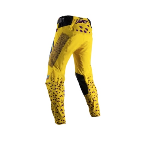 Segunda imagem do produto Calça Leatt I.K.S 5.5 Amarelo Roxo