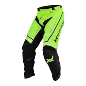 Calça Mattos Racing Sax - Amarelo Flúor