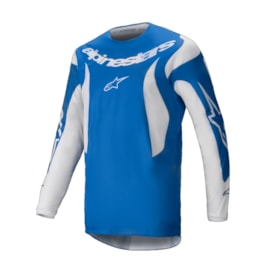 Camisa Alpinestars Fluid Haul 25 - Azul Branco