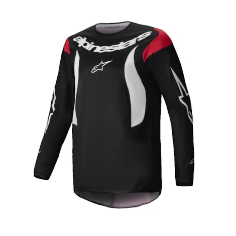 Camisa Alpinestars Fluid Haul 25 - Preto Branco