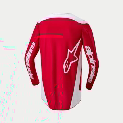 Segunda imagem do produto Camisa Alpinestars Fluid Lurv 24 - Vermelho Branco