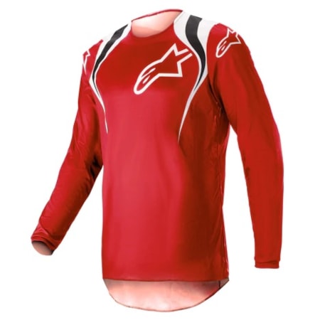 Camisa Alpinestars Fluid Narin 23 - Vermelho Branco