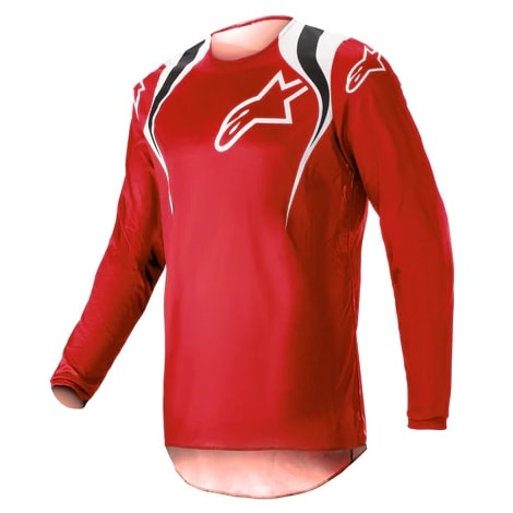 Camisa Alpinestars Fluid Narin 23 - Vermelho Branco