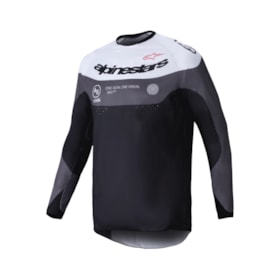 Camisa Alpinestars Pro Dura 25 - Preto Magneto Branco