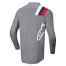 Camisa Alpinestars Racer Braap 22 - Cinza Claro