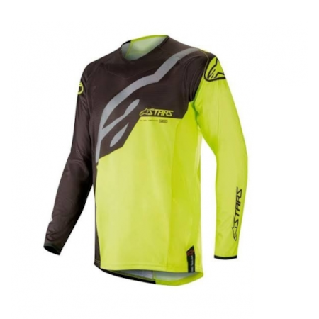 Camisa Alpinestars Racer Factory 19 Infantil - Flúor