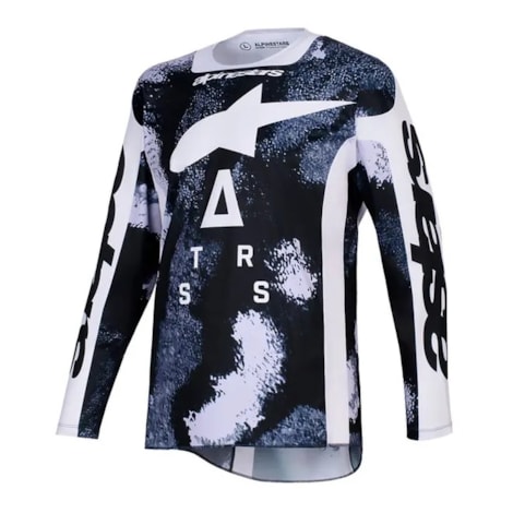 Segunda imagem do produto Camisa Alpinestars Racer Lahnd Cinza Camo