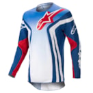 Camisa Alpinestars Racer Semi 23 - Azul Laranja