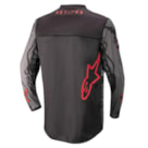 Camisa Alpinestars Racer Tactical 22 - Preto Cinza Camo Vermelho