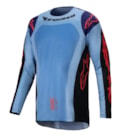 Camisa Alpinestars Recer Ocuri 25 - Azul Preto Laranja Flúor