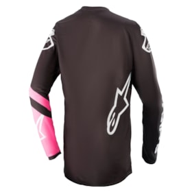 Camisa Alpinestars Stella Fluid Chaser 22 - Preto Rosa