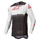 Camisa Alpinestars Supertech Foster 22 - Branco Preto Vermelho