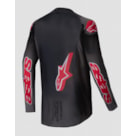 Camisa Alpinestars Supertech Lipan 25 - Cinza Vermelho Bright