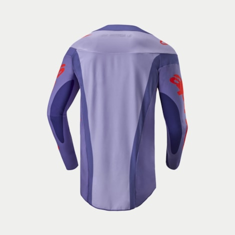 Segunda imagem do produto Camisa Alpinestars Techstar Ocuri 24 - Laranja Hot Roxo Preto