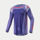 Camisa Alpinestars Techstar Ocuri 24 - Laranja Hot Roxo Preto