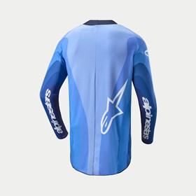 Camisa Alpinestars Techstar Pneuma 24 - Azul Marinho Azul Claro