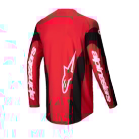 Segunda imagem do produto Camisa Alpinestars Techstars Dreem 25 - Vermelho Preto