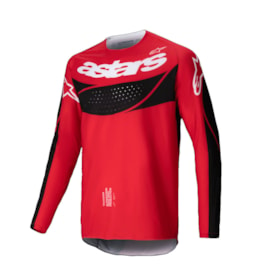 Camisa Alpinestars Techstars Dreem 25 - Vermelho Preto